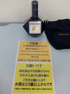 【埼玉県内限定発送】【未開栓】キリン シーグラム ロバート ブラウン 青陶器 特級 750ml 43% 約1261ｇ ウイスキー【古酒・同梱可】