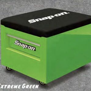 スナップオン シートクリーパー型 工具箱  Snap-on 限定品 レア 収納 グリーン 廃盤の画像1