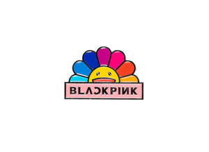 新品 Takashi Murakami x BLACKPINK /村上隆 x ブラックピンク イン ユア エリア エナメルピン (レインボーフラワー)