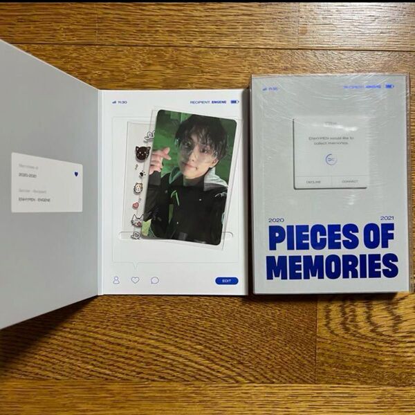 ENHYPEN PIECES OF MEMORIES トレカ付き