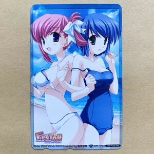 【未使用】テレカ FESTA!! -HYPER GIRLS PARTY- アニメイト特典 非売品