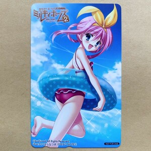 【未使用】テレカ 探偵オペラ ミルキィホームズ2 ソフマップ特典 非売品