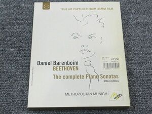 Blu-ray　バレンボイム　ベートーヴェン：ピアノ・ソナタ全集