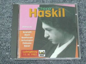 C・ハスキル The Clara Haskil Legacy-Vol.Ⅲ　1953・4・11 ルードヴィヒスブルク