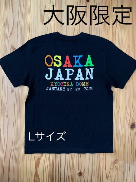 Lサイズ エドシーラン Ed Sheeran 大阪会場限定Tシャツ 2024 京セラドーム 来日公演グッズ +-=÷x Tour 