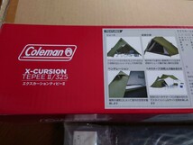 【未使用】コールマン　テント　エクスカーションティピーⅡ/325 グランドシート付き_画像3