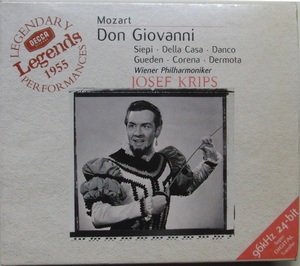 西独盤3CD 箱/ クリップス / Krips / 「ドン・ジョヴァンニ」/ ウィーン・フィル / DECCA LEGENDS / Joseph Krips / Don Giovanni 