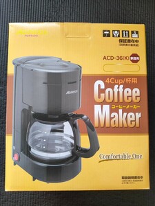 [Abitelax]Caffee Maker coffee maker 4 cup minute ( unused goods ) ACD-36K