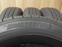 トヨタ ハイエース 新車装着用タイヤ ブリヂストン エコピアRD613 195/80R15 107/105N LT ＆ 純正 スチールホイール 4本セット 100系 200系_画像7