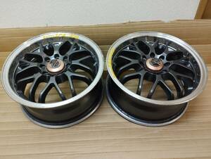 当時物!! 14インチ アルミホイール 2本セット レーシングスパルコ Racing SPARCO 14×6JJ off+40 PCD100 4H 