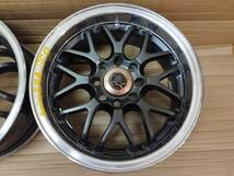 当時物!! 14インチ アルミホイール 2本セット レーシングスパルコ Racing SPARCO 14×6JJ off+40 PCD100 4H _画像3