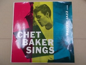 ●希少/ペラジャケ/Chet Baker /Chet Baker Sings /チェット・ベイカー / Pacific Jazz PFJ-5008 /LP