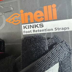 新品 CINELLI チネリ KINKS キンクス ペダルストラップ ピスト 競輪 トラックの画像3