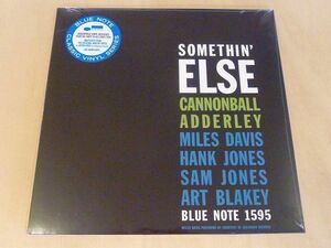 未開封 キャノンボール・アダレイSomethin' Else限定LP180g重量盤Cannonball Adderley Miles Davis Art Blakey Autumn Leaves枯葉Blue Note
