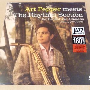 未開封 アート・ペッパー Meets The Rhythm Section 限定リマスター180g重量盤LP Art Pepper Red Garland Paul Chambers Philly Joe Jonesの画像1