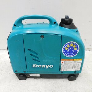 ★1000円スタート売切り！★Denyo インバーター発電機 GE-900SS-IV★軽量★ガソリン★災害★レジャー★中古★T258の画像4