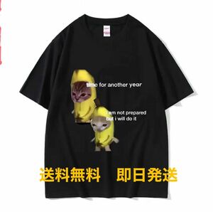 【最安値】猫ミーム　Tシャツ（L）　【新品・未使用】【送料込】