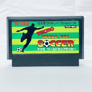 FC ファミコンソフト テクモ　ワールドカップサッカー ソフトのみ 起動確認済