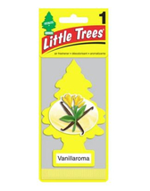 Little Tree リトルツリー エアーフレッシュナー バニラ・ロマ Vanilla Roma 釣り下げ式 芳香剤 USDM 10枚セット　_画像2