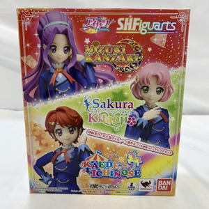 S.H.フィギュアーツ 神崎美月、北大路さくら、一ノ瀬かえで (冬制服ver.) セレクトセット 『アイカツ！』