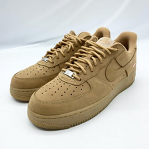 【中古】NIKE×Supreme AIR FORCE1 LOW Flax Wheat 28cm DN1555-200 ナイキ×シュプリーム エアフォースワン [240019444075]_画像1