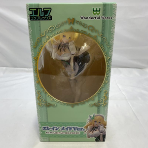 【中古】開封)Wonderful Works エレイン メイドVer. 1/7スケールフィギュア エルフコンプレックス[240019448931]