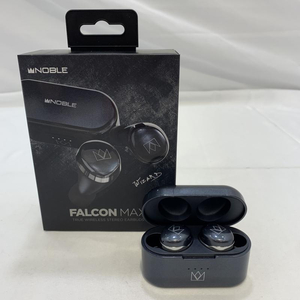 【中古】NOBLE FALCON MAX ブラック ワイヤレスイヤホン 2023年 NOB-FALCONMAX-B[240019449336]