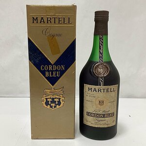 HO1 未開栓 MARTELL マーテル CORDON BLEU コルドンブルー コニャック 40％ 700ml グリーンボトル 箱付き