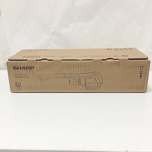 HO1 未使用品 SHARP EC-PT1 コードレススティック 充電式掃除機 グレー系 ②