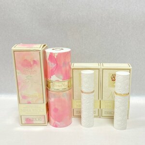 YA1 NINA RICCI Nina Ricci Pal fam50ml 7.5ml×2 perfume 3 piece set 