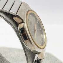 TO1 セイコー SEIKO 5Y91-6040 シルバー文字盤 クォーツ腕時計_画像3