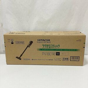 HO1 未使用 HITACHI ラクかるスティック PV-BL1K コードレス 掃除機 日立