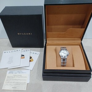 y032001f BVLGARI ブルガリ ディアゴノ LCV29S D30798 レディース 自動巻き ★売り切り★稼働品の画像1