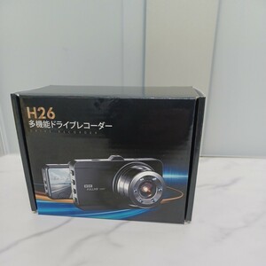 y032504f ドライブレコーダー 前後カメラ 小型 ドラレコ 300万画素 1296PフルHD SONY製イメージセンサー 170度超広角