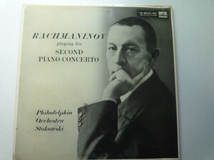 SL28 英HMV盤LP ラフマニノフ/ピアノ協奏曲第2番 作曲者/ストコフスキー/フィラデルフィアO