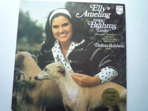 SO45 蘭PHILIPS盤LP ブラームス/歌曲集Op.6-1、2、7-5他 アーメリング/ボールドウィン
