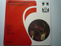 SO51 オーストリアAMADEO盤LP ビーバー＆ムファット/ソナタ他 ウィーン・コンツェントス・ムジクス_画像1