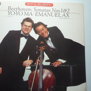 SO76 米CBS盤LP ベートーヴェン/チェロ・ソナタ1、2番 ヨー・ヨーマ/アックス DIGITALの画像1