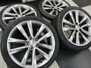 ■クラウンに！純正ナット対応■新品タイヤ付き！225/40R19■225/45R18同等サイズ■レクサス流用！人気のハイグロス