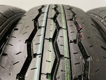 新車外し BS ECOPIA RD613 195/80R15 107/105N LT 15インチ 夏タイヤ 4本 22年製 ハイエース キャラバン等　(JR627)_画像6