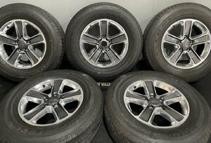 新車外し【BS DUELER 255/70R18】夏タイヤ 5本【Jeep JLラングラー 純正ホイール 18インチ 7.5J5HPCD127+44.45】長期保管品　(MTJ510MS)