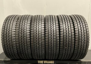 走行短め DUNLOP WINTER MAXX LT03 205/85R16 117/115N LT 16インチ ライトトラック用 スタッドレス 6本 エルフ デュトロ等　(MTE567)