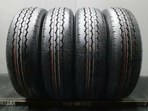 新車外し 2024年製 BS BRIDGESTONE ECOPIA RD613 195/80R15 107/105S LT 15インチ 夏タイヤ 4本 ハイエース キャラバン等 　(JR510)