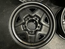 SUZUKI スズキ JB64ジムニー 純正ホイール 16インチ 4本 5.5J5HPCD139.7+22 ガンメタ　(VHE441)_画像4