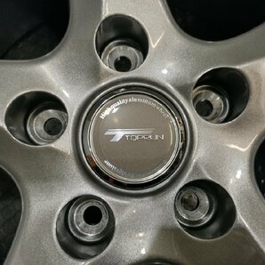 BS BRIDGESTONE TOPRUN RD5 トップラン 社外ホイール 17インチ 4本 7J5HPCD114.3+53 エスティマ レヴォーグ CX-5等 (VHZ175)の画像6