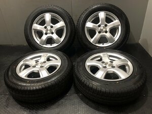 タイヤ走行短め【DUNLOP ENASAVE EC204 175/70R14】夏タイヤ【GRASS HN グラス 14インチ 5.5J4HPCD100+40】ヤリス ヴィッツ等　(VTH895)