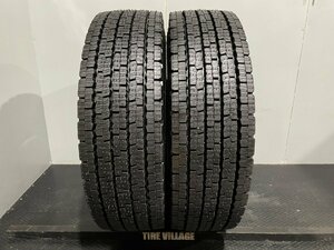 札幌発 引取OK 新品 DL SP002 295/80R22.5 153/150J 22.5インチ トラックタイヤ スタッドレス 2本 地山 高床 トレーラーヘッド JRB004