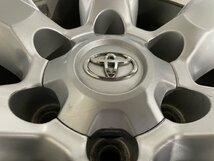 TOYOTA トヨタ 150系ランクルプラド中期 純正ホイール 17インチ 4本 7J6HPCD139.7+25 ハイエース流用可 　(MHA140)_画像6