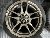 【TOYO 215/40R17】夏タイヤ【RAYS UNITED ARROWS WR 17インチ 7J4HPCD100/114.3+32】バリ溝 ブロンズ bB アクア ヴィッツ等　(MTK546)_画像4