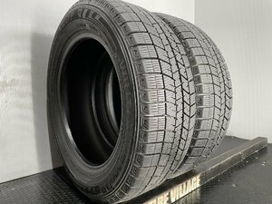 DUNLOP WINTER MAXX WM03 185/60R15 15インチ スタッドレス 2本 20年製 バリ溝 ヤリス シエンタ フィット グレイス等　(MTG554)